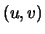 $(u,v)$