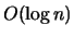 $ O(\log n) $